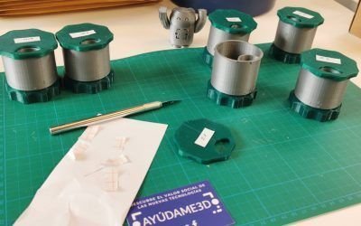 Imprimiendo ayudas para personas con Parkinson