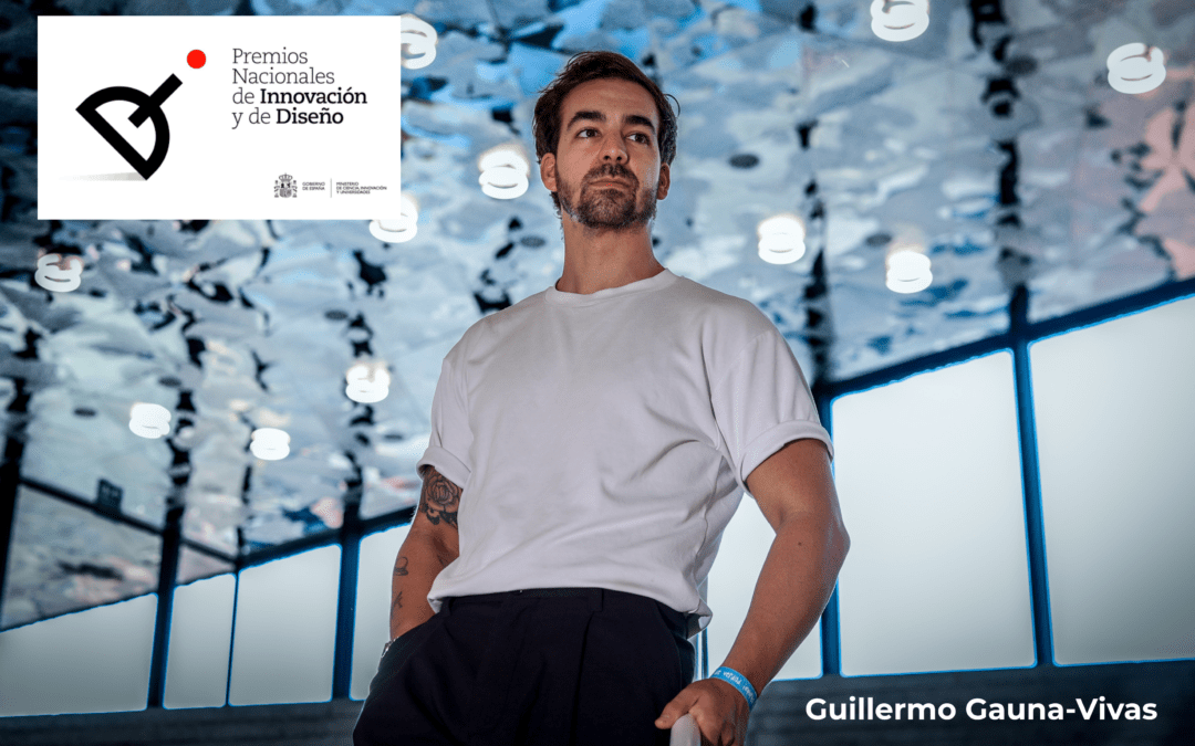 Guillermo Gauna-Vivas, fundador de Ayúdame3D, recibe el Premio Nacional de Innovación y Diseño 2026